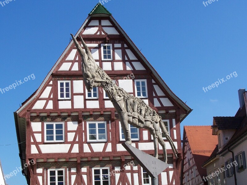 Half-timber House Germany Building Architecture