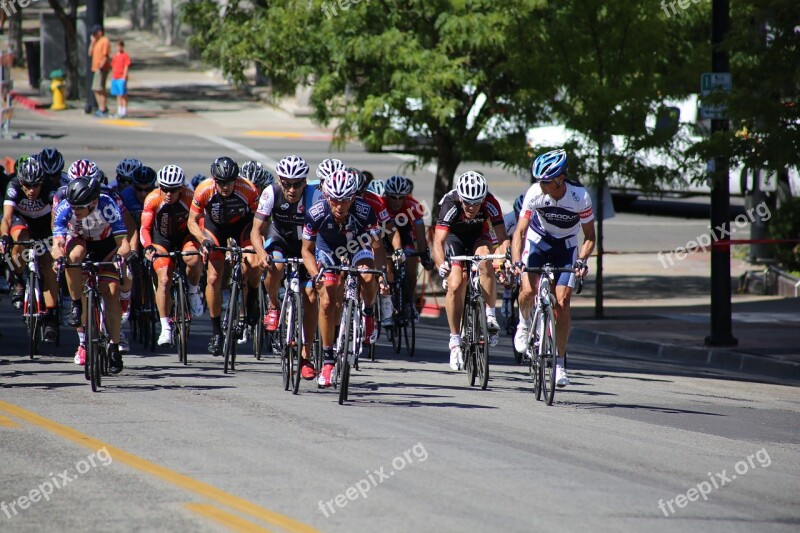 Bike Race Bike Racers Racing Cyclists Bikers Race