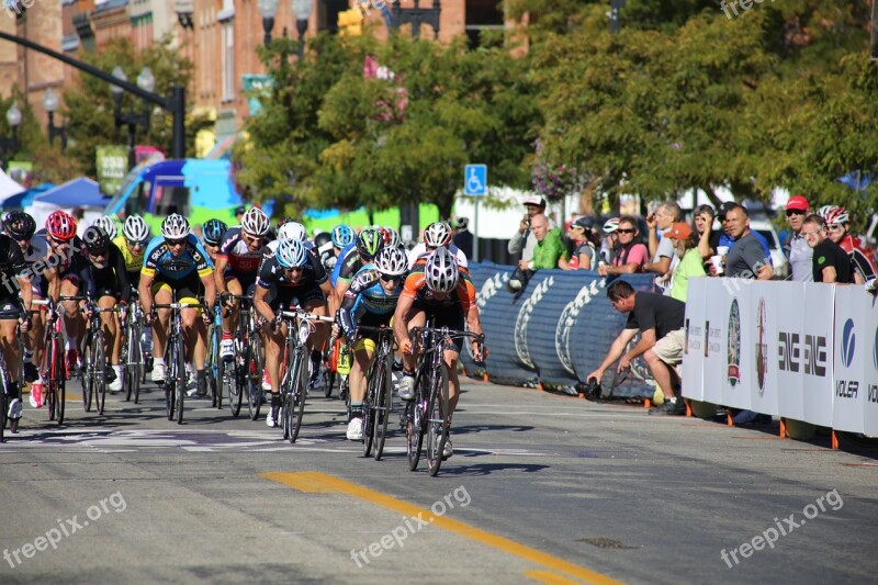 Bike Race Race Event Bike Cyclist