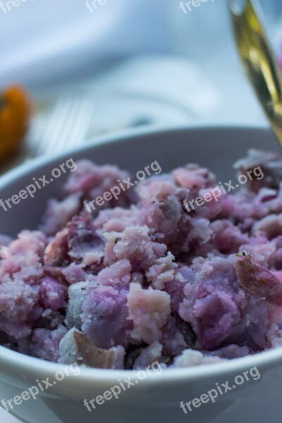 Purple Potatoes Potatoes Mashed Potatoes Potato Food