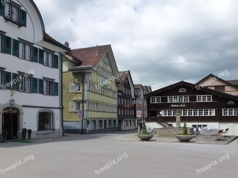 Appenzell Switzerland Innerrhoden House Architecture