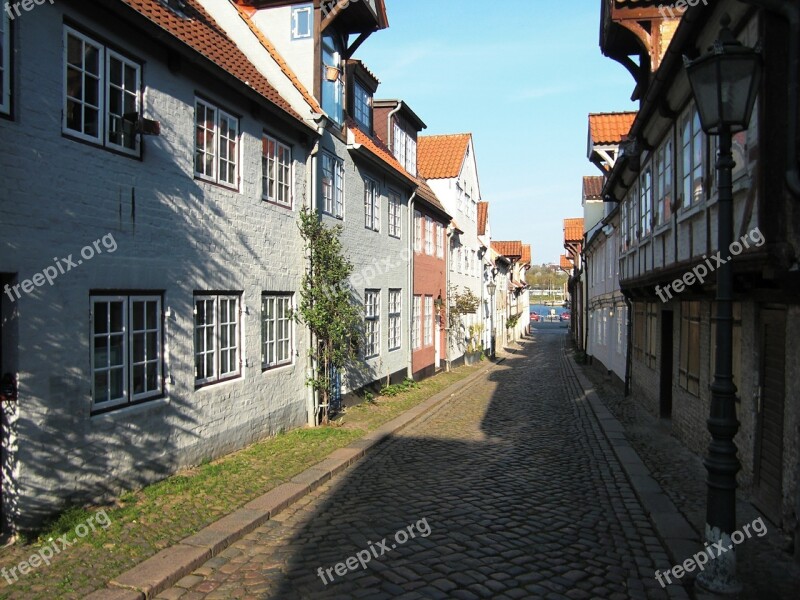 Oluf-samson-gang Flensburg Baltic Sea Port Coast