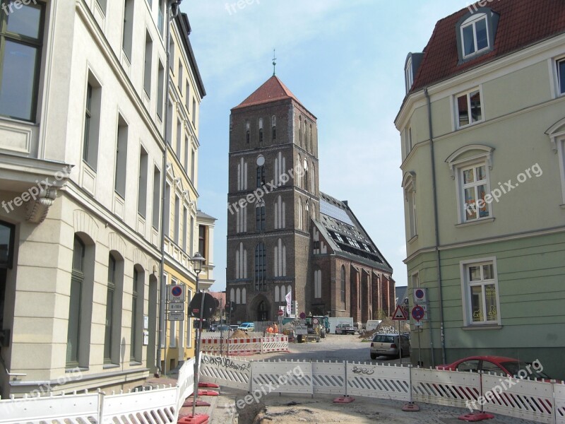 Nikolai Church Rostock Hanseatic League Hanseatic City Baltic Sea