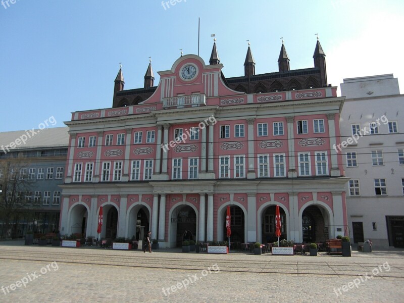 Rostock Hanseatic League Hanseatic City Baltic Sea Mecklenburg Western Pomerania