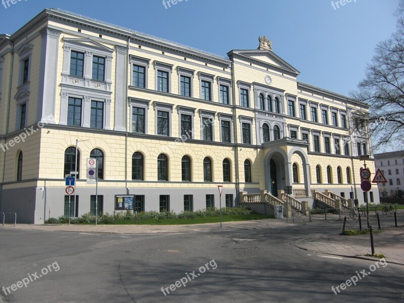 Rostock Baltic Sea Mecklenburg Western Pomerania Building Northern Germany