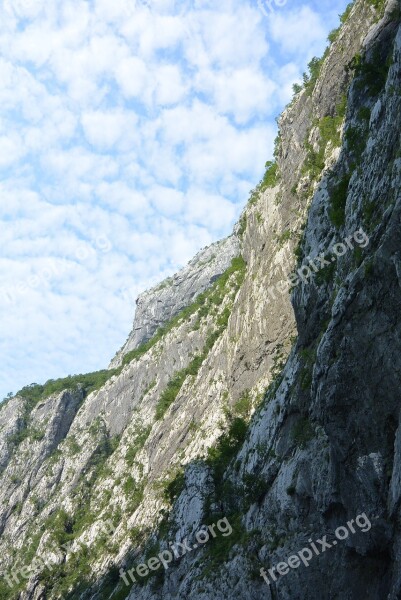 Canyon Height Mountains Shadow Rocks