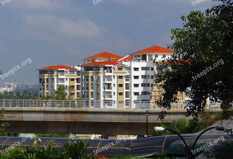 Bangalore Buildings City Skyline India