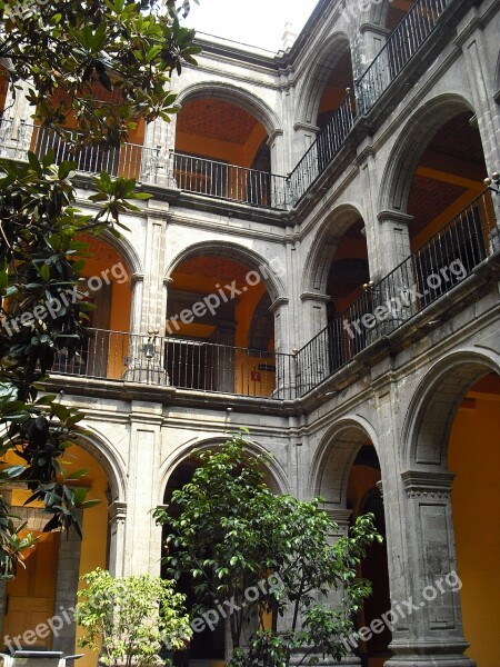 Colonial Mexico Historical Architecture Building