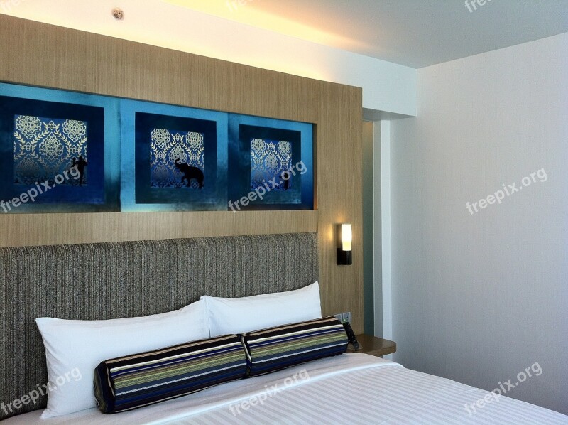 Bedroom Hotel Accommodation Sleeping Free Photos