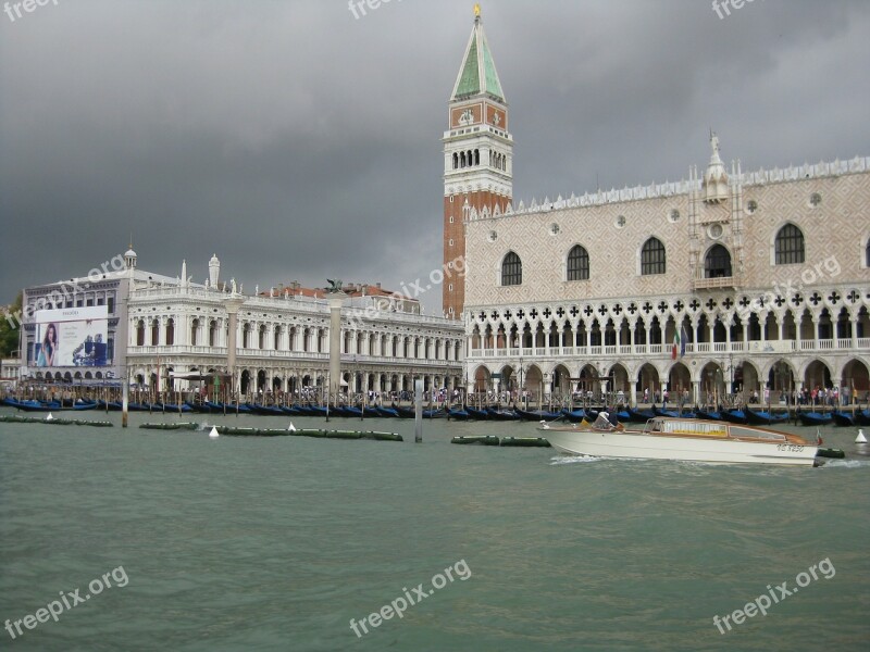 St Mark's Square Venice Building Italy Doge's Palace