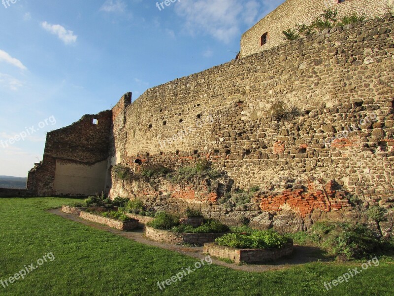 Castle Wall Masonry Castle Knight's Castle Austria