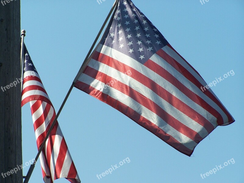 American Flag Flag Memorial Day July 4th Independence Day