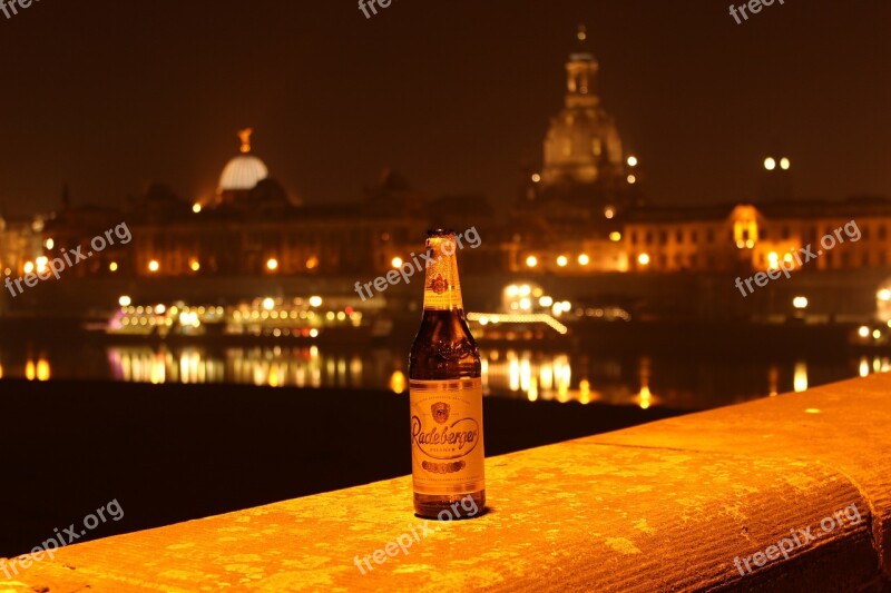 Radeberger Beer Dresden At Night Radeberger Night