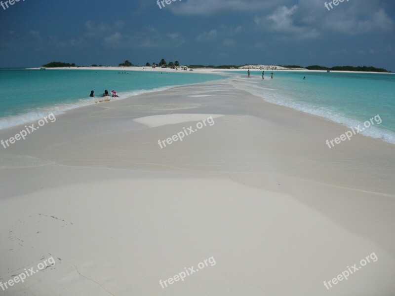 Beach Landscape Roques Path Fell D'agua