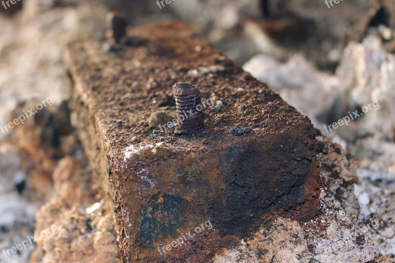 Rust Iron Screw Free Photos