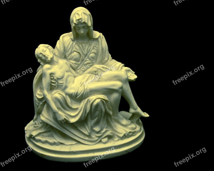 Religious Jesus Mary Statue God