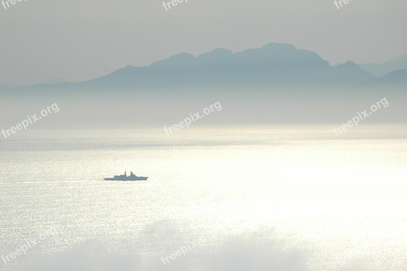 Ship Ocean Bay Africa Cape Town