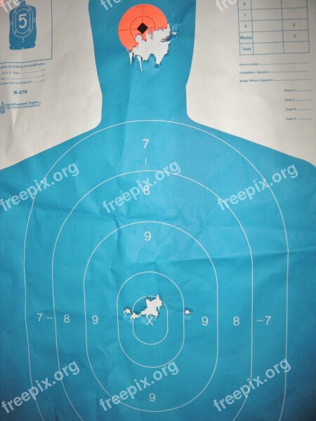 Target Target Practice Gun Range Shooting Aiming