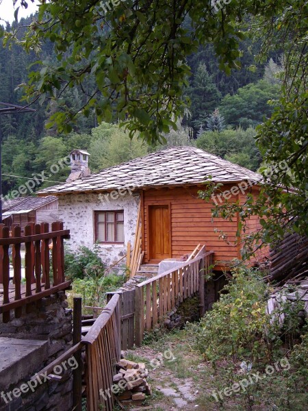 House Village Bulgaria Shiroka Laka Building