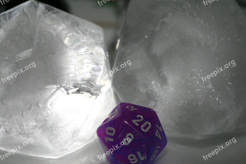 Gaming Ice Dice Game Playing