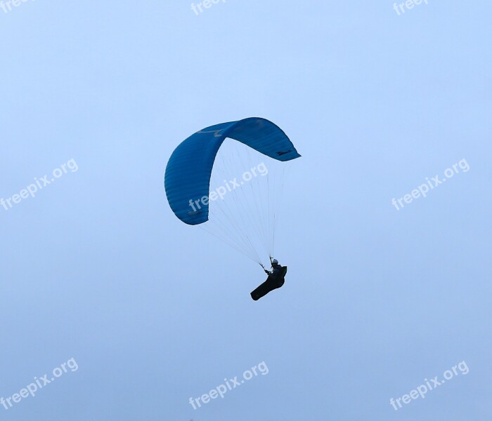 Paragliding Screen Wind Drafts Air