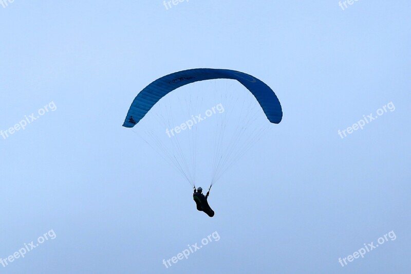 Paragliders Screen Wind Drafts Air