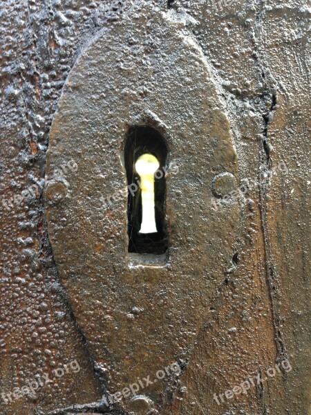 Keyhole Old Lock Door Free Photos