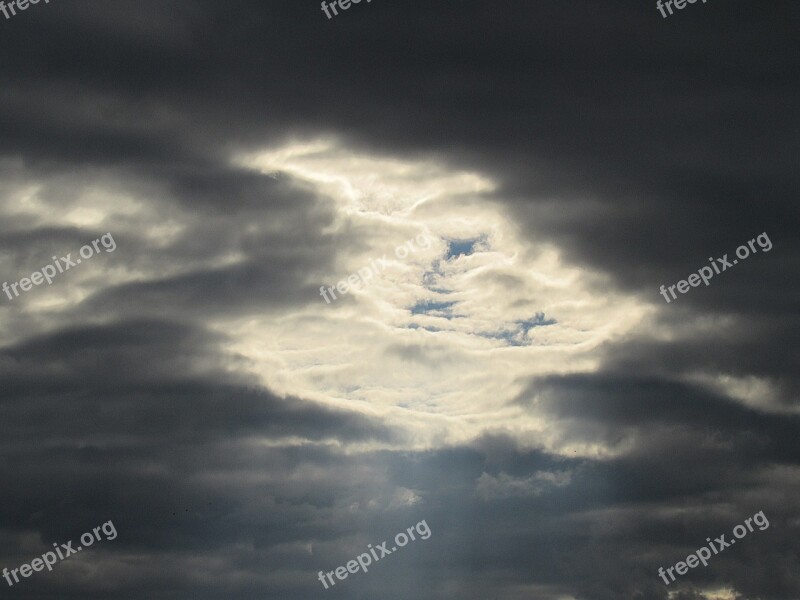 Storm Clouds Clouds Sky Dark Clouds Forward