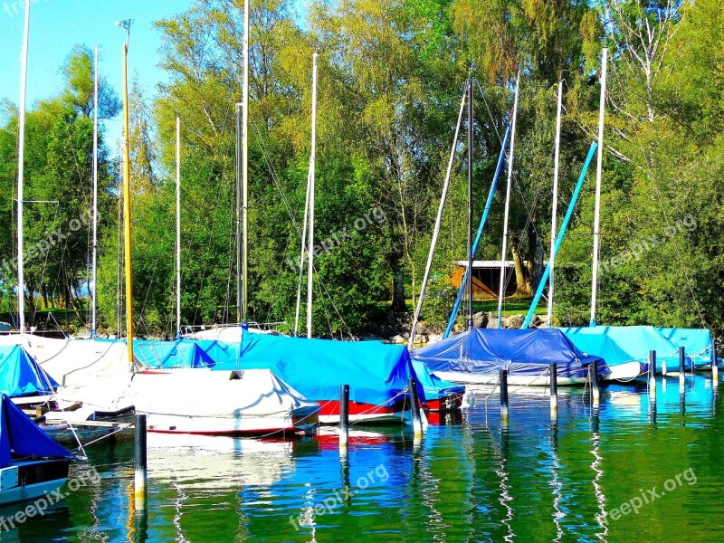 Boats Sailing Boats Port Lake Sail