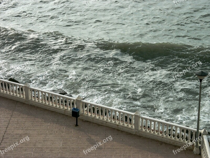 Mediterranean Sea Walk Promenade Alicante