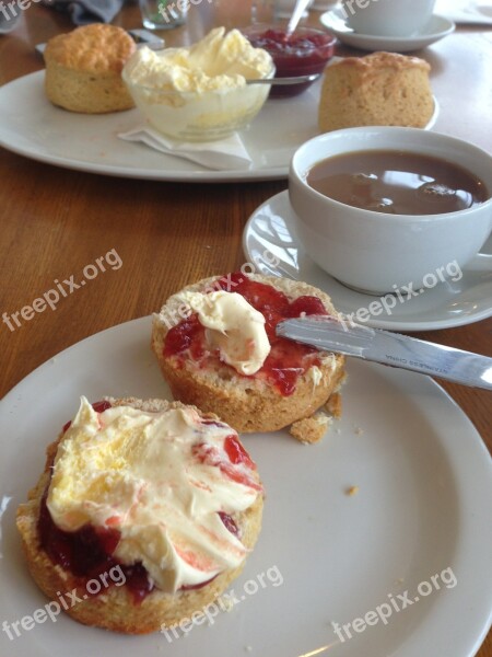 Breakfast Cream Tea Jam Cream Tea