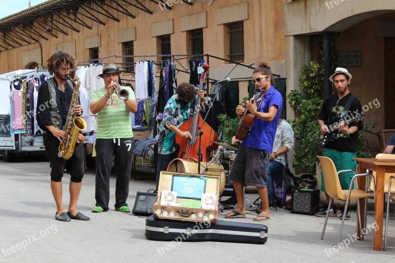 Street Musikanten Usiker Musicians Live Music Rumba Katxai