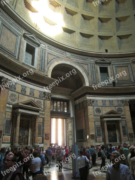 Pantheon Rome Italy Church Temple