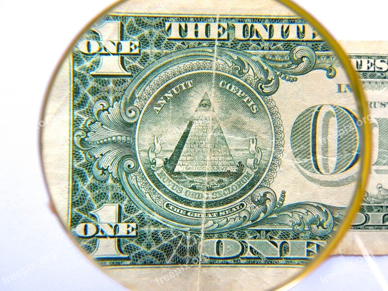 Dollar Pyramid Currency Finance Usa