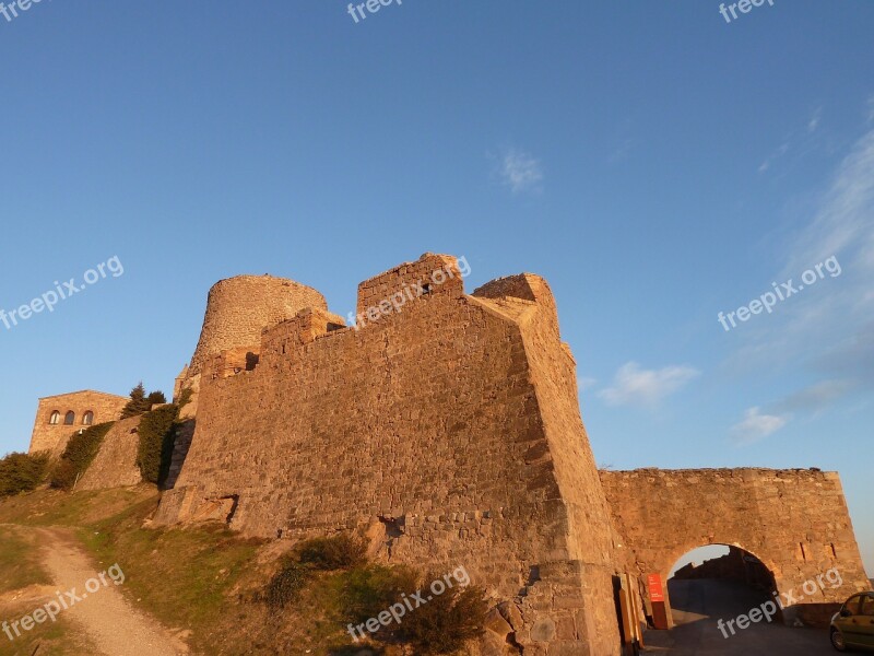 Castle Parador Cardona Catalunya Free Photos