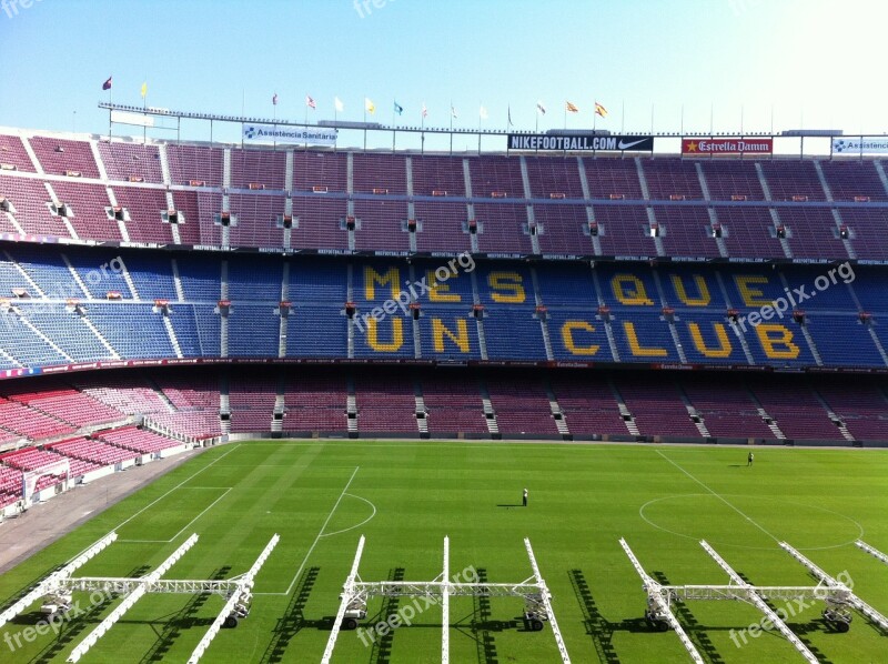 Estadio Camp Nou Barcelona Fc Barcelona Free Photos