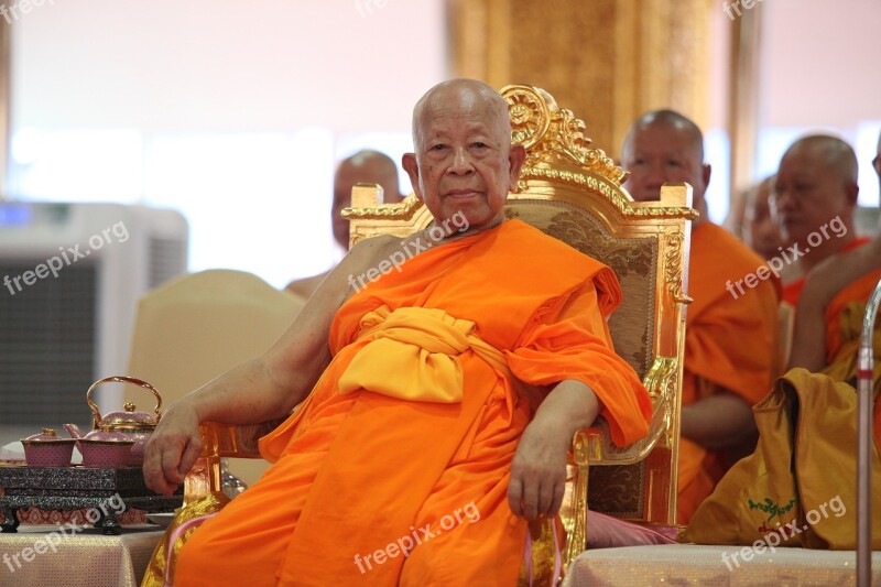 Supreme Patriarch Buddhist Patriarch Priests Elderly