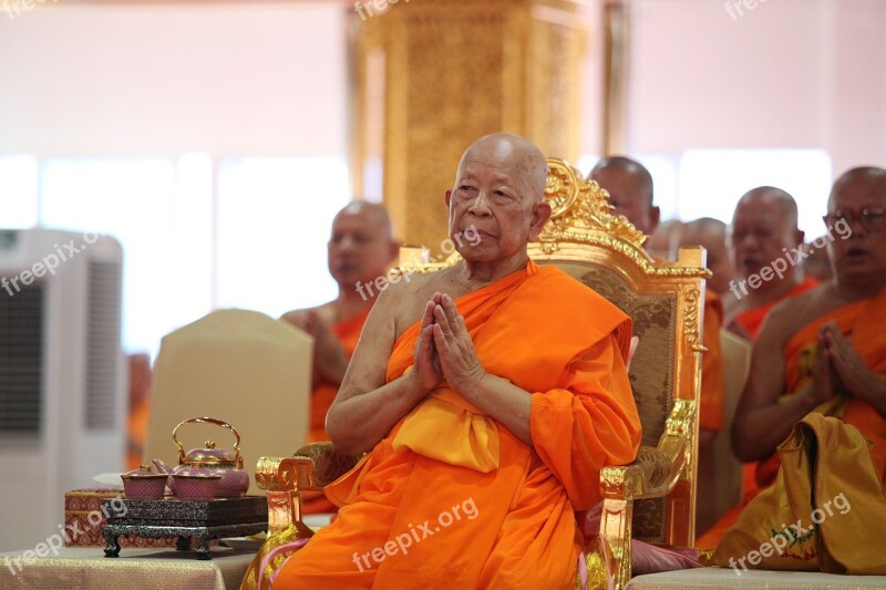 Supreme Patriarch Buddhist Patriarch Priests Elderly