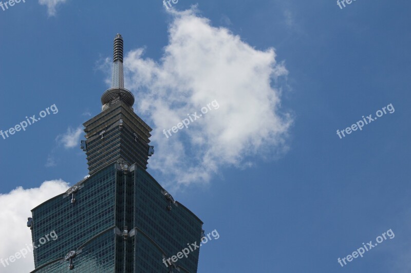 Taipei 101 Building Skyscraper Free Photos