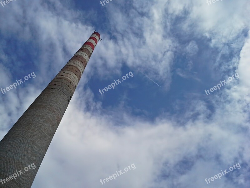 Chimney Industry Environment Factory Free Photos