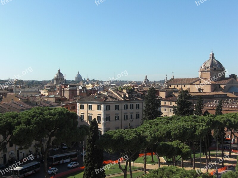 Rome Italy Downtown Building Romans