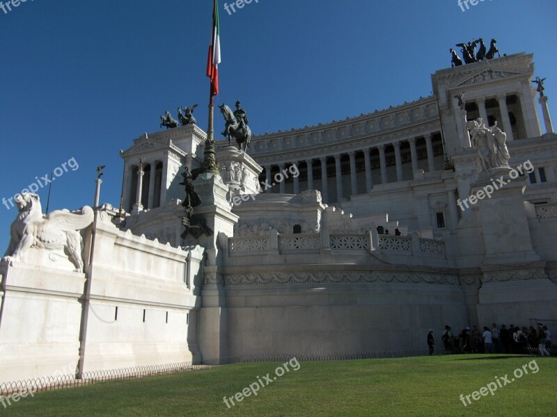 Vittorio Emanuele Rome Italy National Museum Free Photos