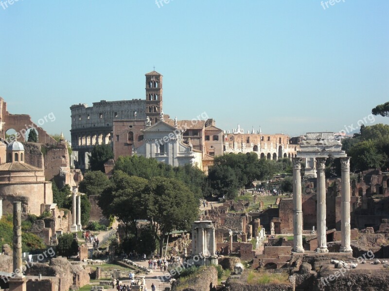 Forum Rome Italy Roman Foro Romano