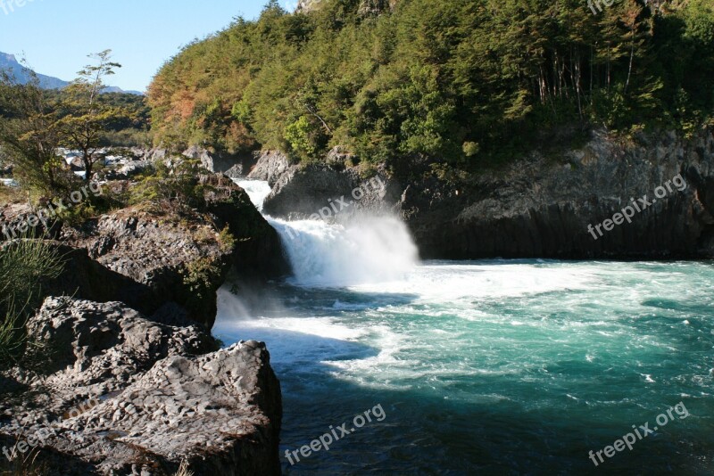 Petroleum Jumps River Jumps Nature Puerto Varas