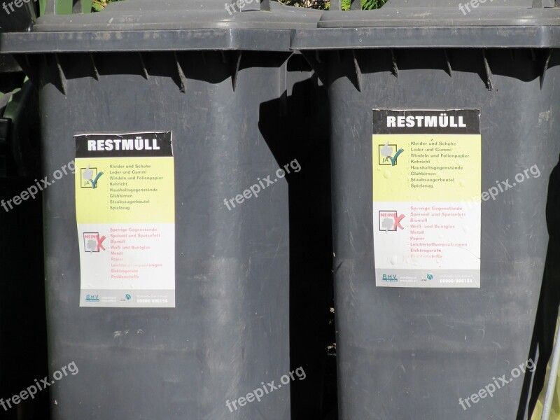 Garbage Can Waste Waste Collection Container Free Photos