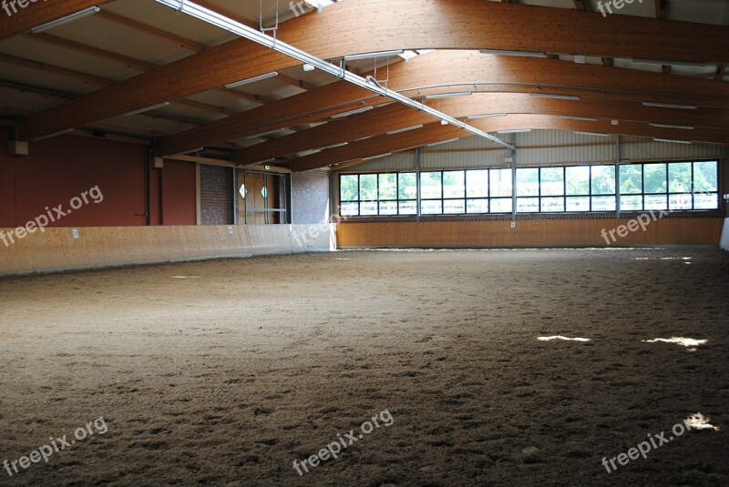 Reithalle Building Training Ground Horse Training Stall