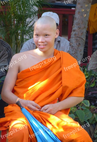 Monk Buddhism Thailand Free Photos