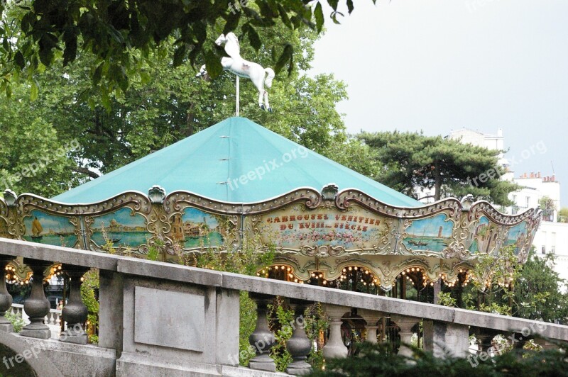 Manege Montmartre Paris Staircase France