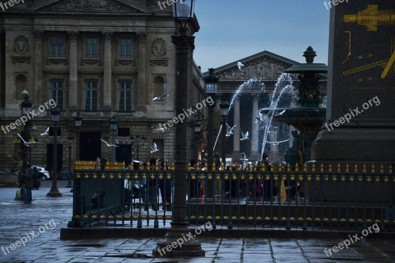 Fountain Paris Concord Water Art