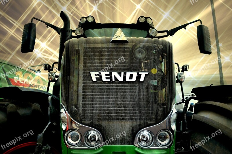 Tractor Fendt Agriculture Free Photos